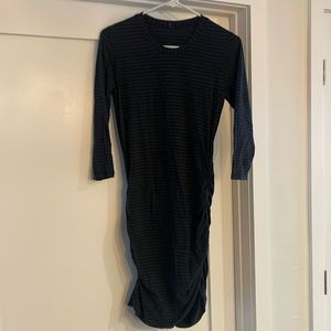 Black and Grey Striped Lululemon Tunic Dress